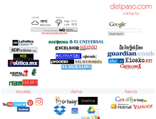 Tablet Screenshot of delpaso.com